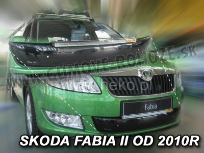 Škoda Fabia II 2010-2014 Dolná Facelift - zimná clona masky Heko