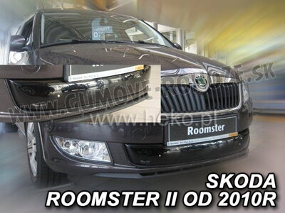 Škoda Roomster od 2010 Dolná Facelift - zimná clona masky Heko