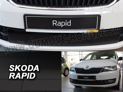 Škoda Rapid Spaceback 2012-2017 (pred Faceliftom) Dolná - zimná clona masky Heko
