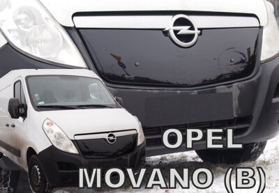 Opel Movano 2010-2019 - zimná clona masky Heko