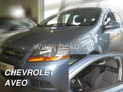 Chevrolet Aveo Htb od 2004 (predné) - deflektory Heko
