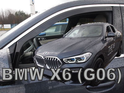 BMW X6 (G06) od 2020 (predné) - deflektory Heko