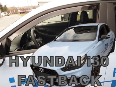 Hyundai i30 Fastback od 2019 (predné) - deflektory Heko