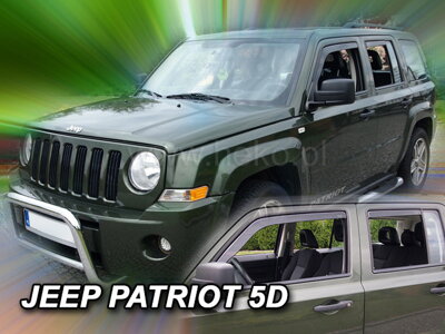 Jeep Patriot od 2006 (so zadnými) - deflektory Heko