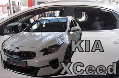 Kia XCeed od 2019 (so zadnými) - deflektory Heko