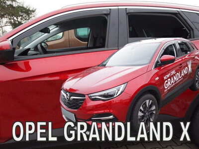 Opel Grandland X od 2017 (so zadnými) - deflektory Heko