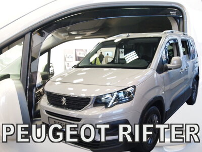 Peugeot Rifter od 2018 (predné) - deflektory Heko
