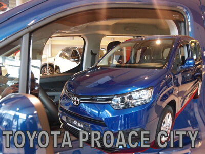 Toyota ProAce City od 2019 (predné) - deflektory Heko