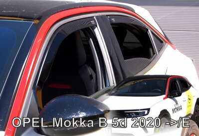 Opel Mokka od 2020 (so zadnými) - deflektory Heko