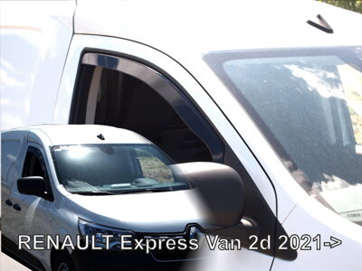 Renault Express Van od 2021 (predné) - deflektory Heko