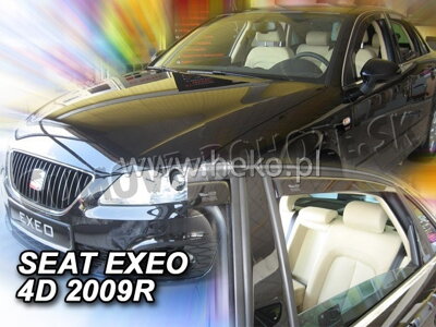 Seat Exeo Sedan 2008-2013 (so zadnými) - deflektory Heko