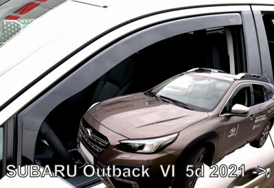Subaru Outback od 2021 (predné) - deflektory Heko