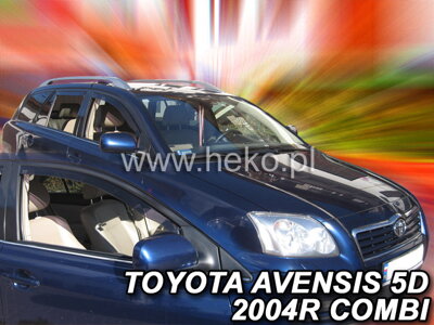 Toyota Avensis 2003-2009 (predné) - deflektory Heko