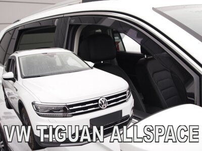 VW Tiguan Allspace od 2017 (so zadnými) - deflektory Heko