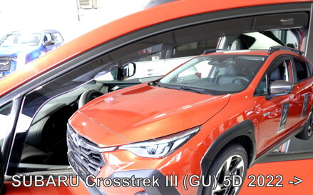 Subaru Crosstrek III (GU) od 2023 (predné) - deflektory Heko