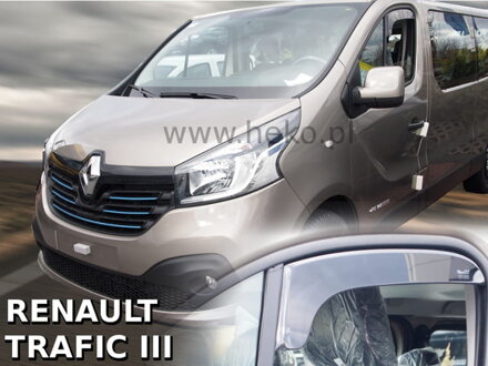 Renault Trafic III od 2014 OPK (predné) - deflektory Heko