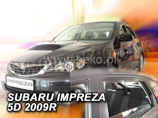 Subaru Impreza 2008-2017 (so zadnými) - deflektory Heko